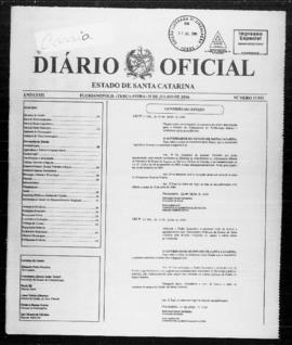 Diário Oficial do Estado de Santa Catarina. Ano 72. N° 17931 de 25/07/2006