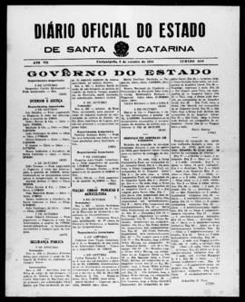 Diário Oficial do Estado de Santa Catarina. Ano 7. N° 1866 de 09/10/1940