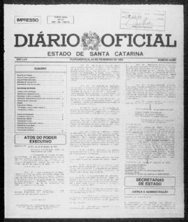 Diário Oficial do Estado de Santa Catarina. Ano 57. N° 14621 de 04/02/1993
