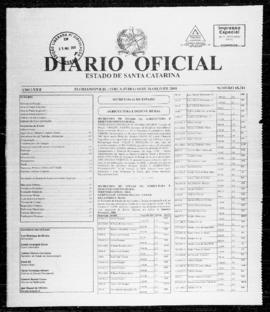 Diário Oficial do Estado de Santa Catarina. Ano 74. N° 18314 de 04/03/2008