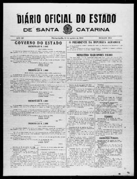 Diário Oficial do Estado de Santa Catarina. Ano 11. N° 2808 de 31/08/1944