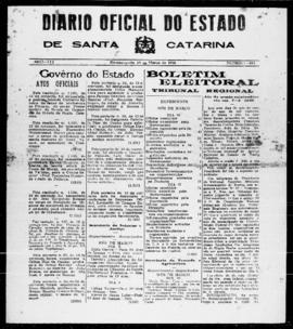 Diário Oficial do Estado de Santa Catarina. Ano 3. N° 594 de 19/03/1936