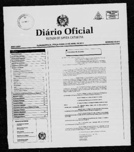Diário Oficial do Estado de Santa Catarina. Ano 76. N° 19071 de 19/04/2011