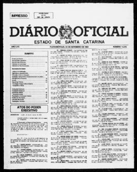 Diário Oficial do Estado de Santa Catarina. Ano 57. N° 14519 de 03/09/1992