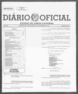 Diário Oficial do Estado de Santa Catarina. Ano 63. N° 15554 de 13/11/1996