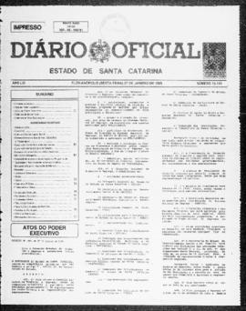 Diário Oficial do Estado de Santa Catarina. Ano 61. N° 15113 de 27/01/1995