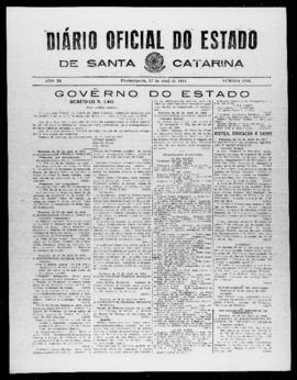 Diário Oficial do Estado de Santa Catarina. Ano 11. N° 2726 de 27/04/1944
