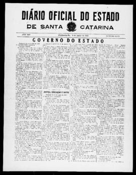 Diário Oficial do Estado de Santa Catarina. Ano 14. N° 3478 de 03/06/1947