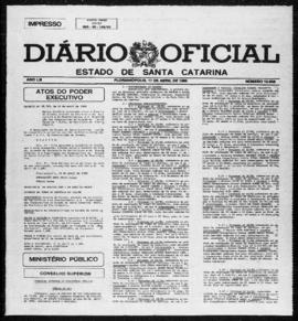 Diário Oficial do Estado de Santa Catarina. Ano 53. N° 12938 de 17/04/1986