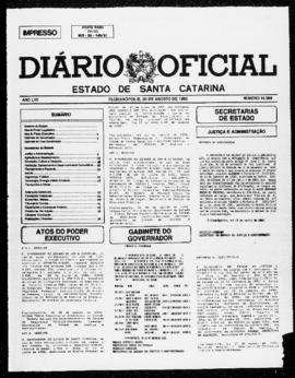 Diário Oficial do Estado de Santa Catarina. Ano 57. N° 14509 de 20/08/1992