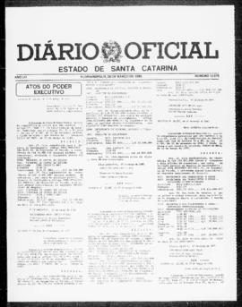 Diário Oficial do Estado de Santa Catarina. Ano 52. N° 12678 de 28/03/1985