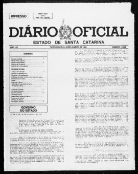 Diário Oficial do Estado de Santa Catarina. Ano 56. N° 14368 de 23/01/1992