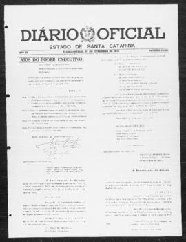 Diário Oficial do Estado de Santa Catarina. Ano 40. N° 10325 de 22/09/1975