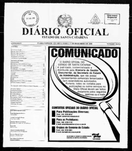 Diário Oficial do Estado de Santa Catarina. Ano 74. N° 18512 de 17/12/2008