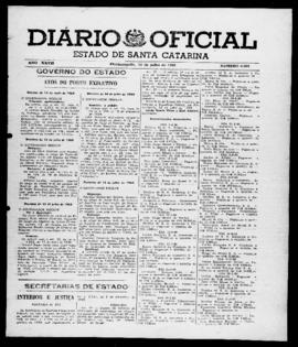 Diário Oficial do Estado de Santa Catarina. Ano 27. N° 6603 de 19/07/1960