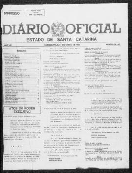 Diário Oficial do Estado de Santa Catarina. Ano 56. N° 14141 de 01/03/1991