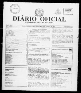 Diário Oficial do Estado de Santa Catarina. Ano 73. N° 18189 de 20/08/2007