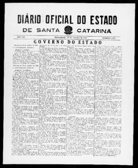 Diário Oficial do Estado de Santa Catarina. Ano 20. N° 5011 de 29/10/1953