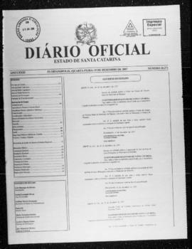 Diário Oficial do Estado de Santa Catarina. Ano 73. N° 18271 de 19/12/2007