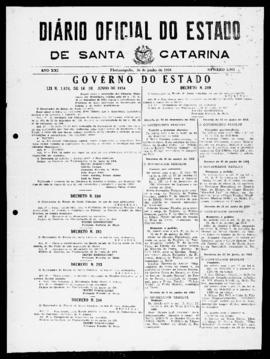 Diário Oficial do Estado de Santa Catarina. Ano 21. N° 5165 de 30/06/1954