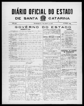 Diário Oficial do Estado de Santa Catarina. Ano 11. N° 2897 de 09/01/1945