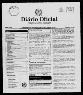 Diário Oficial do Estado de Santa Catarina. Ano 77. N° 19166 de 05/09/2011