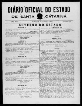Diário Oficial do Estado de Santa Catarina. Ano 18. N° 4505 de 21/09/1951