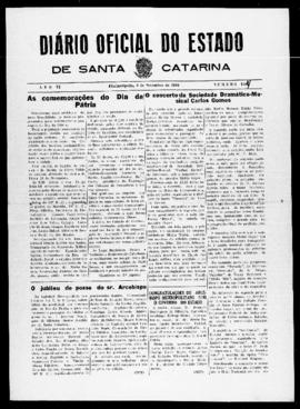 Diário Oficial do Estado de Santa Catarina. Ano 6. N° 1584 de 09/09/1939