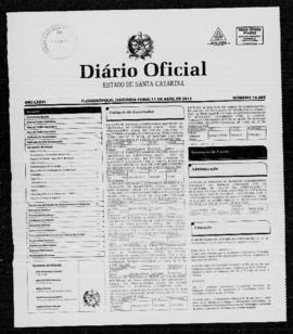 Diário Oficial do Estado de Santa Catarina. Ano 76. N° 19065 de 11/04/2011