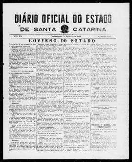 Diário Oficial do Estado de Santa Catarina. Ano 20. N° 4862 de 19/03/1953