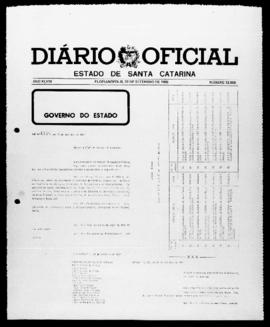 Diário Oficial do Estado de Santa Catarina. Ano 48. N° 12058 de 22/09/1982