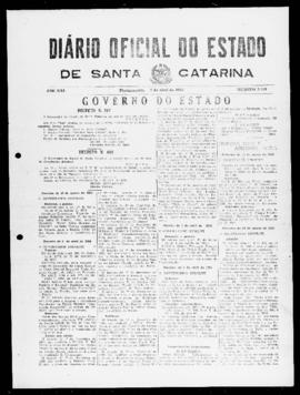 Diário Oficial do Estado de Santa Catarina. Ano 21. N° 5109 de 06/04/1954