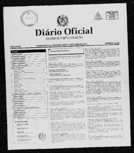 Diário Oficial do Estado de Santa Catarina. Ano 77. N° 19108 de 13/06/2011