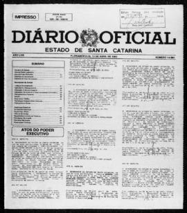 Diário Oficial do Estado de Santa Catarina. Ano 58. N° 14664 de 13/04/1993