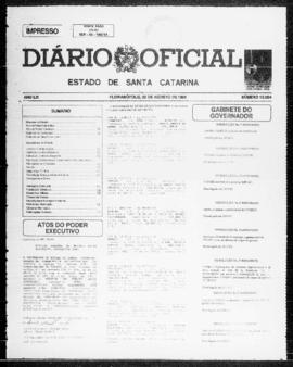 Diário Oficial do Estado de Santa Catarina. Ano 61. N° 15004 de 23/08/1994
