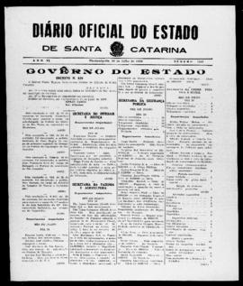Diário Oficial do Estado de Santa Catarina. Ano 6. N° 1549 de 26/07/1939