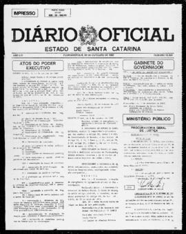 Diário Oficial do Estado de Santa Catarina. Ano 53. N° 13303 de 02/10/1987