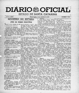 Diário Oficial do Estado de Santa Catarina. Ano 24. Nº 5961 de 16/10/1957