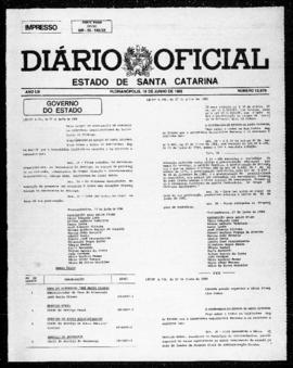 Diário Oficial do Estado de Santa Catarina. Ano 53. N° 12979 de 18/06/1986
