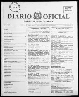 Diário Oficial do Estado de Santa Catarina. Ano 71. N° 17781 de 14/12/2005