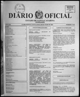 Diário Oficial do Estado de Santa Catarina. Ano 71. N° 17432 de 09/07/2004