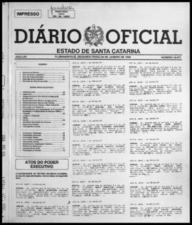 Diário Oficial do Estado de Santa Catarina. Ano 65. N° 16077 de 04/01/1999