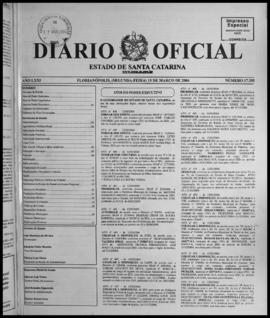 Diário Oficial do Estado de Santa Catarina. Ano 71. N° 17355 de 15/03/2004