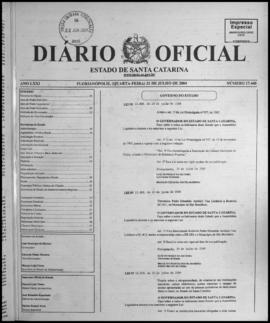 Diário Oficial do Estado de Santa Catarina. Ano 71. N° 17440 de 21/07/2004
