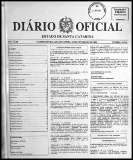 Diário Oficial do Estado de Santa Catarina. Ano 71. N° 17826 de 15/02/2006
