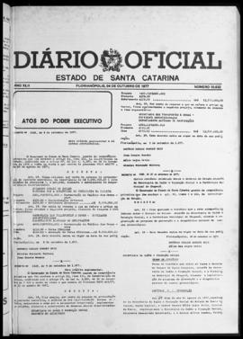 Diário Oficial do Estado de Santa Catarina. Ano 42. N° 10832 de 04/10/1977