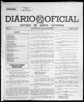 Diário Oficial do Estado de Santa Catarina. Ano 57. N° 14486 de 20/07/1992