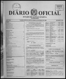 Diário Oficial do Estado de Santa Catarina. Ano 71. N° 17353 de 11/03/2004