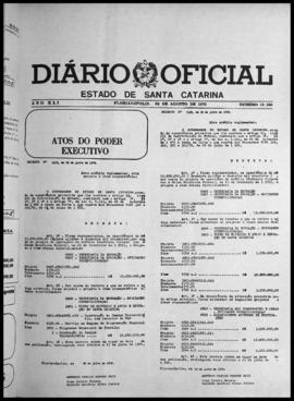Diário Oficial do Estado de Santa Catarina. Ano 41. N° 10539 de 03/08/1976