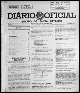 Diário Oficial do Estado de Santa Catarina. Ano 58. N° 14746 de 06/08/1993